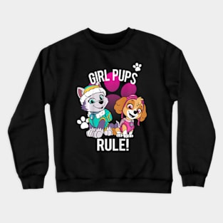 Girl Rule And Two Girl Crewneck Sweatshirt